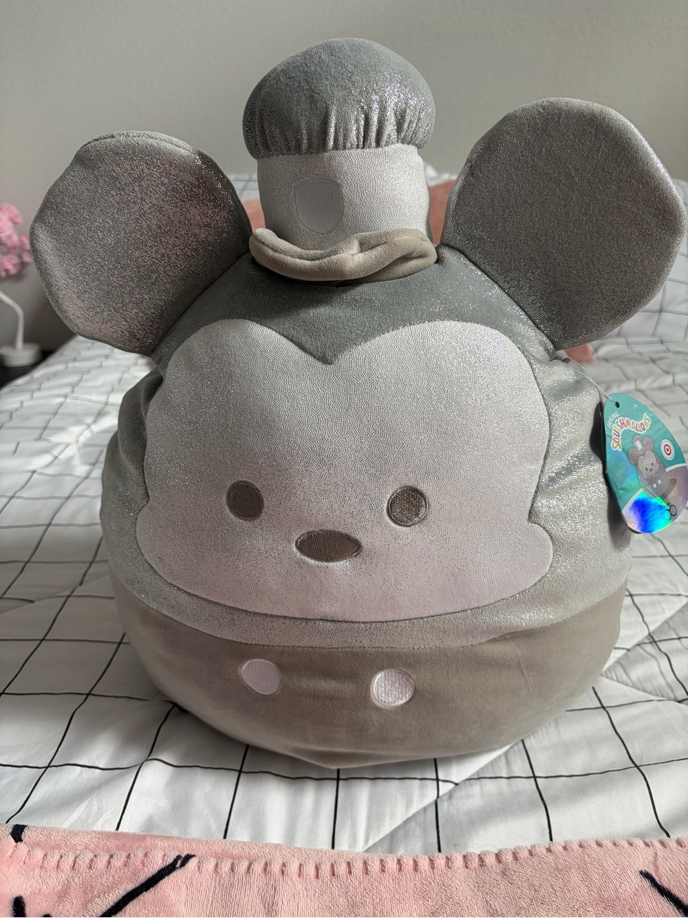 Disney 100 target steamboat Willie exclusive Squishmallow  - Gray Mickey Mouse